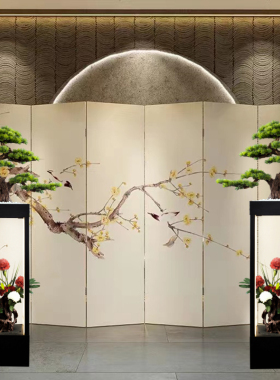 梵素匠造，仿真迎客松，高档
