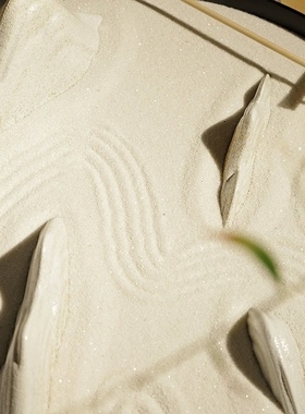 中式风枯山水陶瓷微景观会所摆件