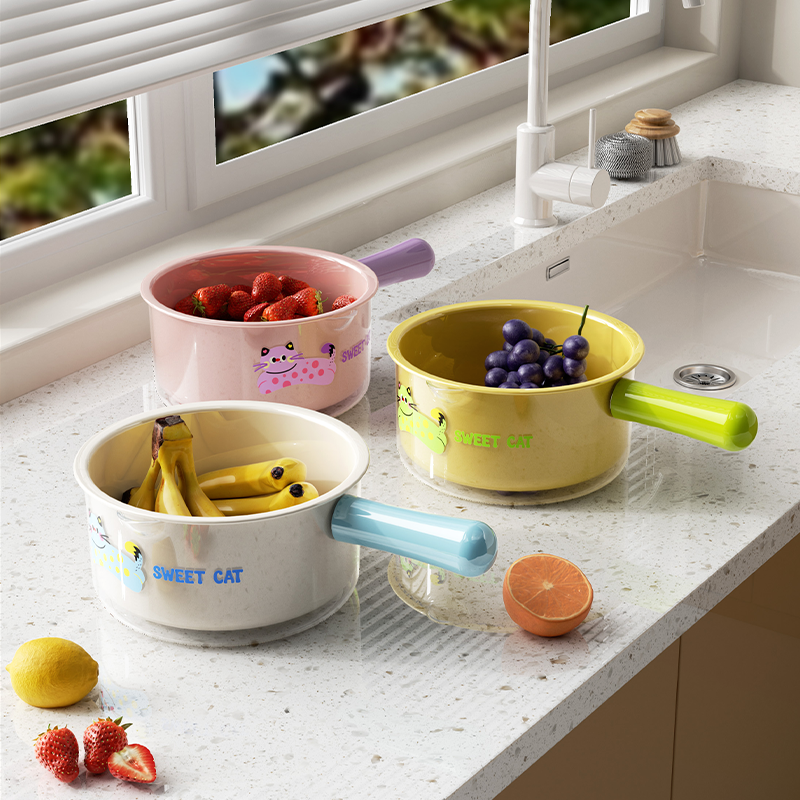 双层洗菜盆沥水篮食品级新款厨房滤水篮洗水果盘淘菜盆水舀洗菜篮,淘宝优惠券,粉丝福利购,淘宝优惠卷