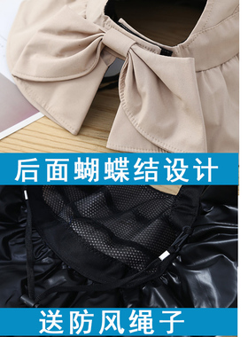 空顶帽子女夏季防晒神器遮阳帽