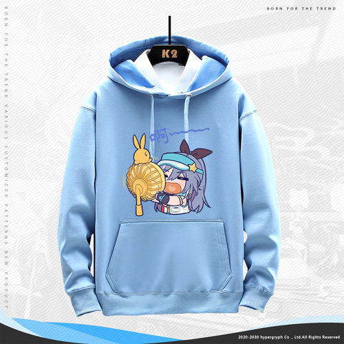 希儿华Q版表情包衣服男女情侣外套连帽加绒卫衣内搭秋冬jl - 图2