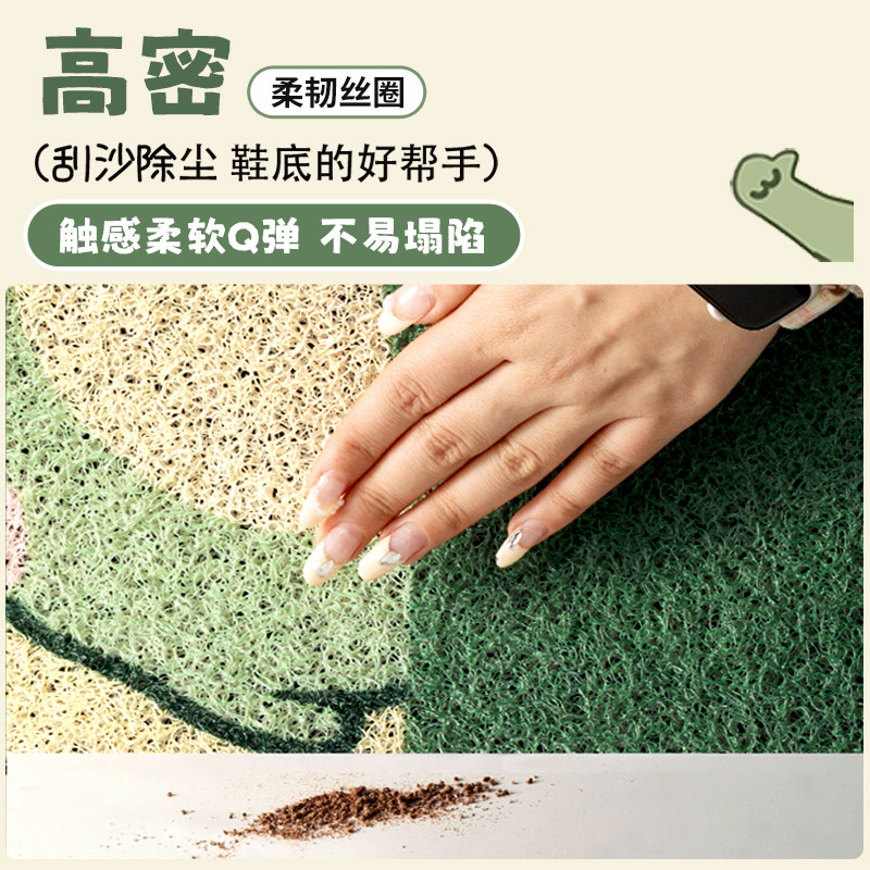 入户门丝圈地垫卡通进门防滑门垫家用门口脚垫客厅可裁剪玄关地毯,淘宝优惠券,粉丝福利购,淘宝优惠卷