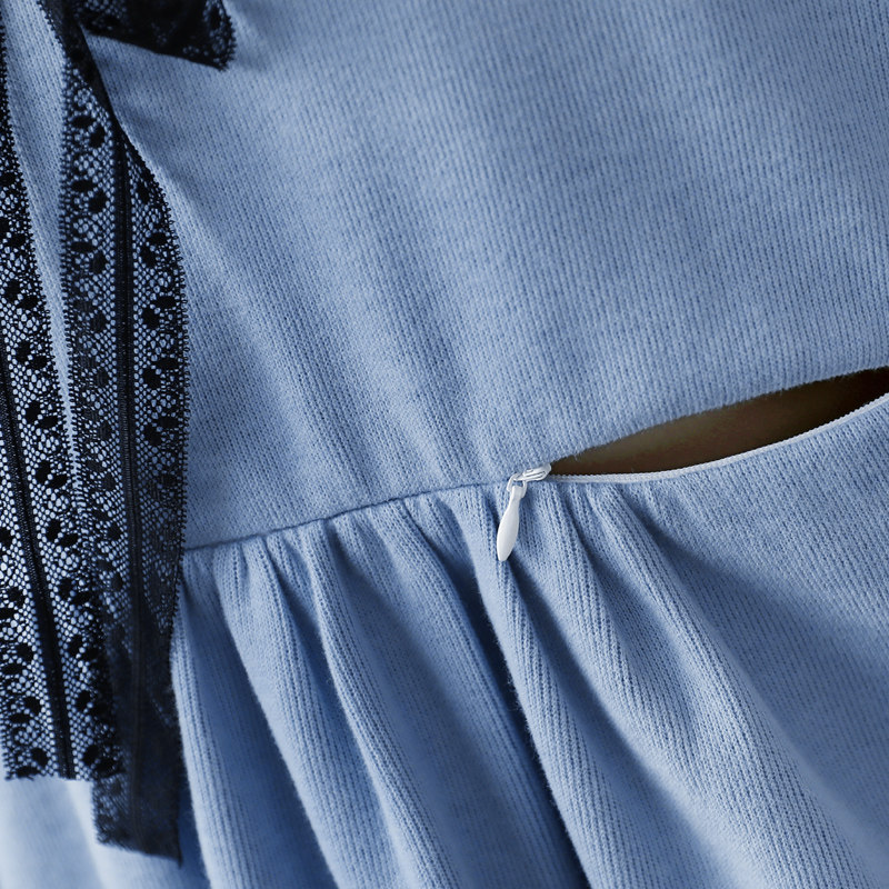 潮妈孕妇秋装连衣裙套装早孕妇裙子 悦叙连衣裙