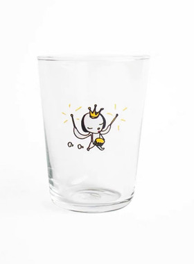 正版周边 奈良美智玻璃杯展会限定可爱日式卡通ins风潮流个性礼物