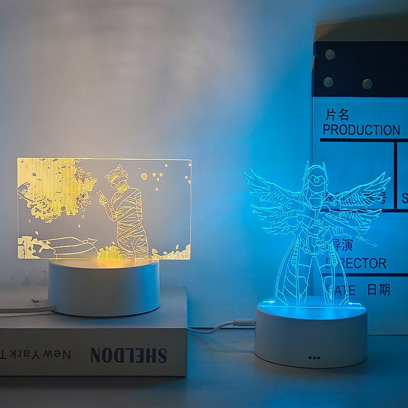 和平精英手办和平精英刺激战场周边手办大吉大利今晚吃鸡放机箱装饰氛围小夜灯