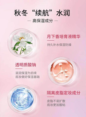 【保税区直发】苏菲娜控油持妆隔离底霜粉色/橘色/绿色三款