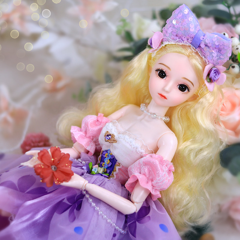 德必胜娃娃冰儿60cmbjd洋娃娃玩具礼物婚纱礼盒儿童大号公主古风,淘宝优惠券,粉丝福利购,淘宝优惠卷
