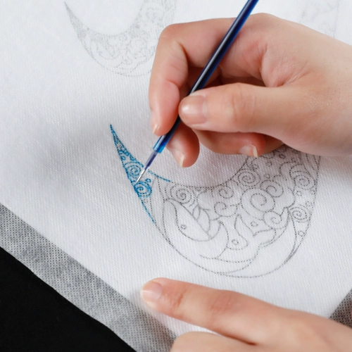 DIY DIY Вышивая копия Копировать бумагу вода растворенная бумага