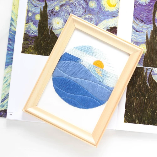 Набор материалов, базовая ручка, «сделай сам», с вышивкой, обучение