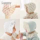 Luassy Baby Hat Spring и осень Thin Pure Cotton Girls and Girls 'Baby Pigturine Hats
