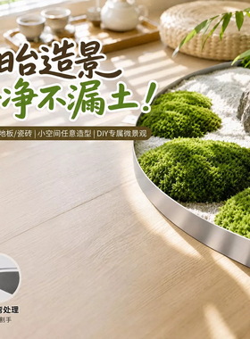 不锈钢室内造景围挡装饰条阳台仿真绿植楼梯拐角围栏商场布置展厅