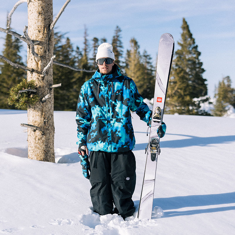 美国686滑雪服男款单板滑雪衣个性夹克外套防水秋冬24新品M2W119