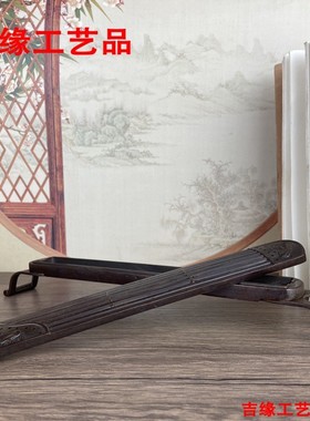 2026复古线香炉荷叶古琴香薰卧室空气清新装饰摆件檀香家用卧香炉