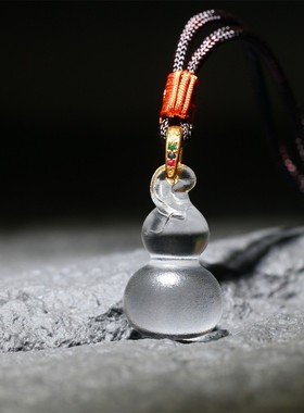 2026厂家直销惠古琉璃福禄吊坠招财平安项链钥匙扣男女款国风挂件