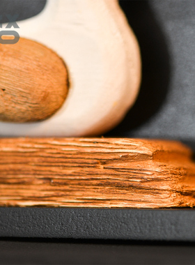 YBOX创意双鸟原木风情家居摆件