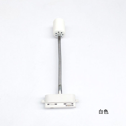 led轨道灯轨道头e27螺口灯座灯饰配件服装店轨道灯店铺商用导轨头 - 图0
