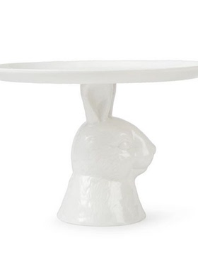 加拿大摆件下午茶点心盘创意陶瓷