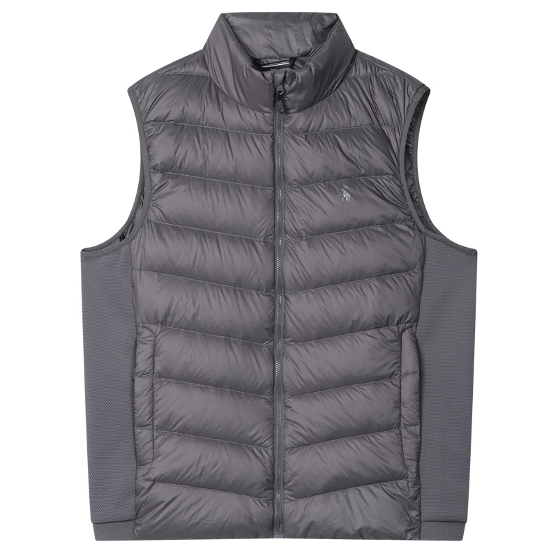 【鹅绒】DIVPOLO保罗男士羽绒马甲立领2025秋季休闲外穿MR0073364 - 图3