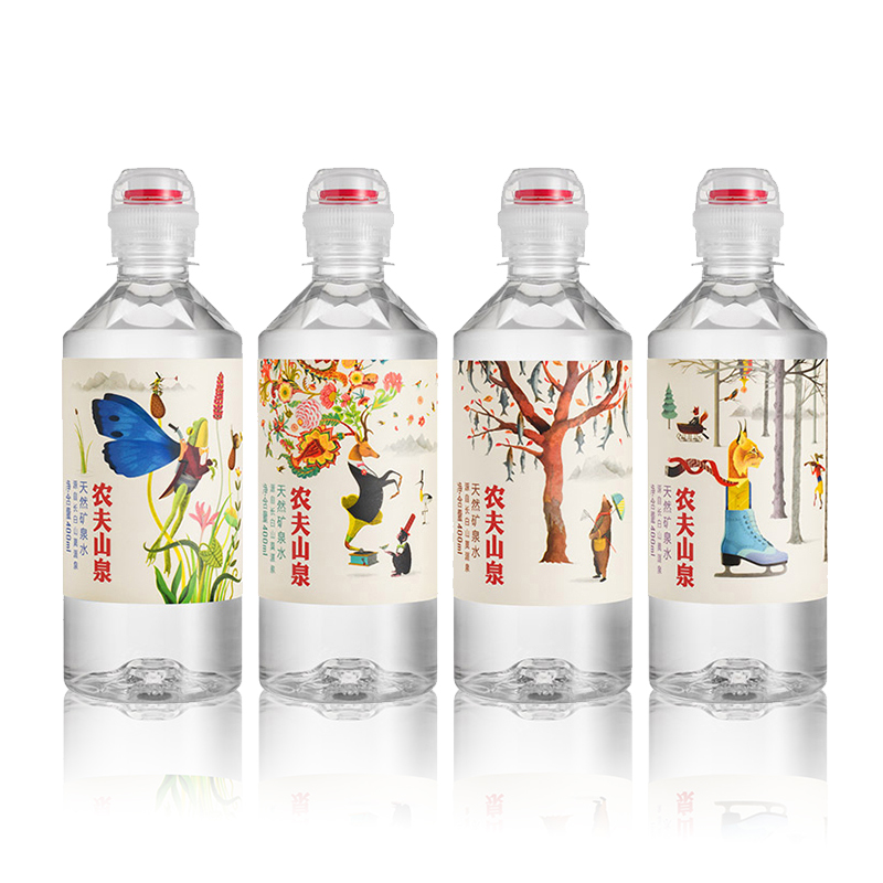 农夫山泉运动盖天然矿泉水400ml*24瓶/箱单手可开小瓶运动饮用水 - 图2