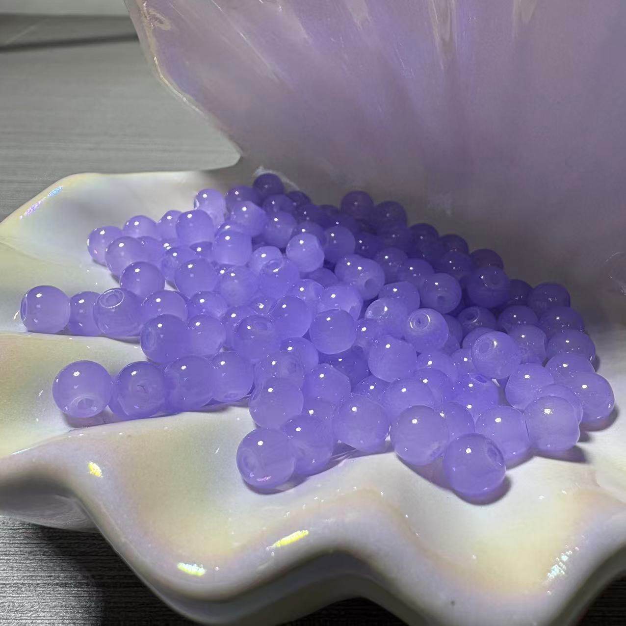 6mm马卡龙玉料多色琉璃三圈可盘圆珠散珠手工diy手串仙女饰品材料,淘宝优惠券,粉丝福利购,淘宝优惠卷