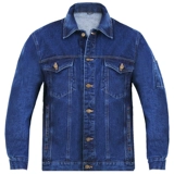 Джинсовый хлопковый износостойкий зимний комбинезон, увеличенная толщина, защита от ожогов