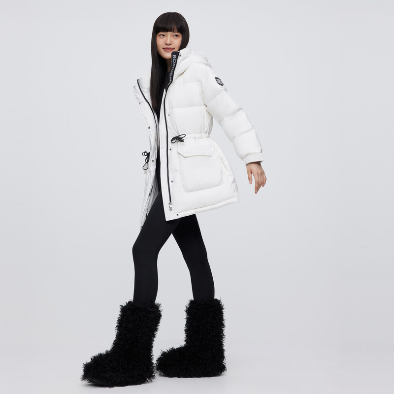 波司登PUFF泡芙系列舒适收腰羽绒服