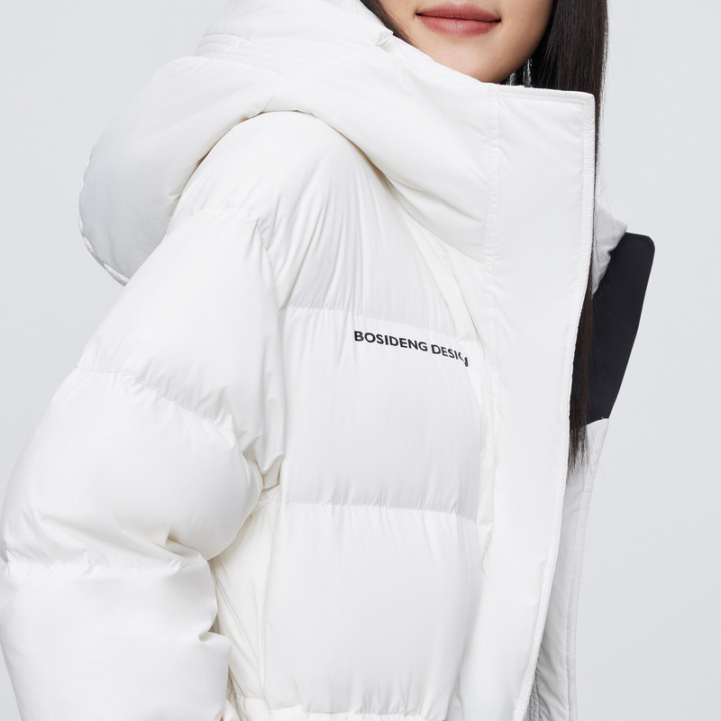 波司登PUFF泡芙系列舒适收腰羽绒服