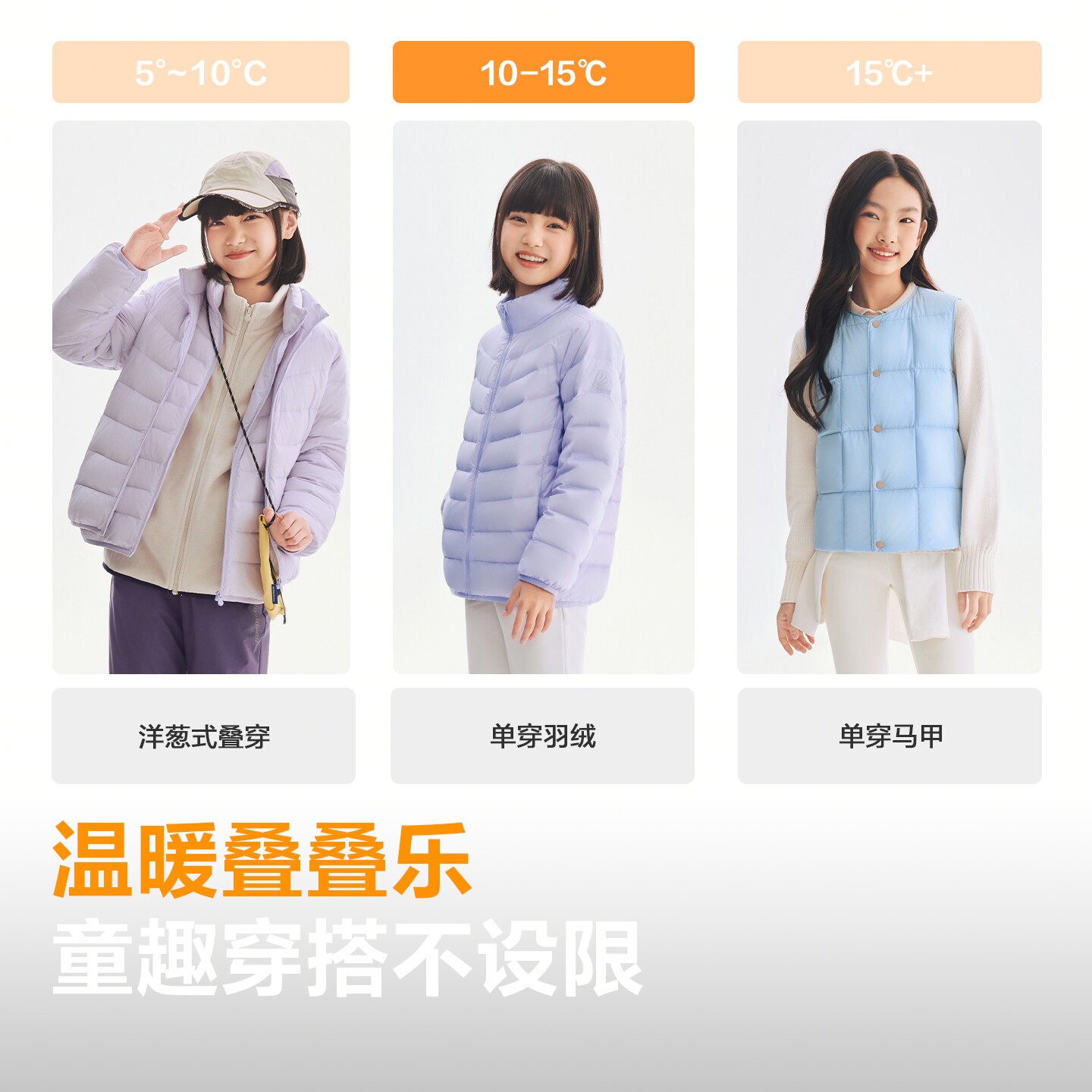 波司登奥莱26新款男女儿童中性基础轻暖基础轻暖保暖立领短羽绒服 服羽实拍商品图
