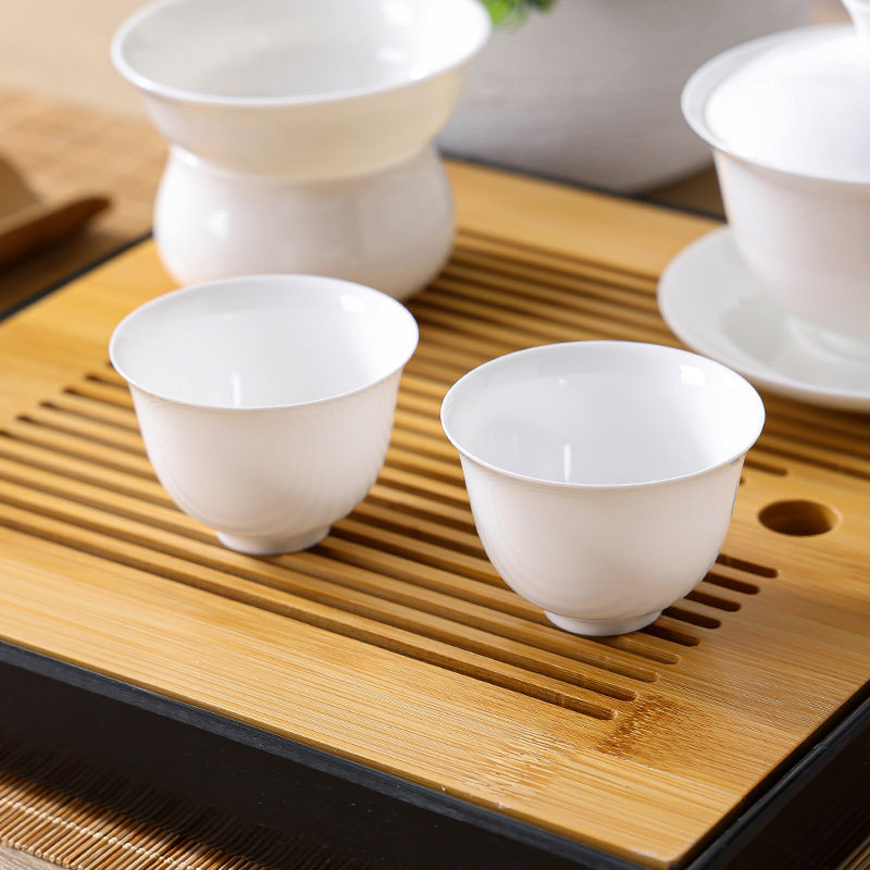 潮州高档骨瓷功夫茶具茶杯个人专用小茶杯陶瓷喝茶杯子闻香品茗杯,淘宝优惠券,粉丝福利购,淘宝优惠卷