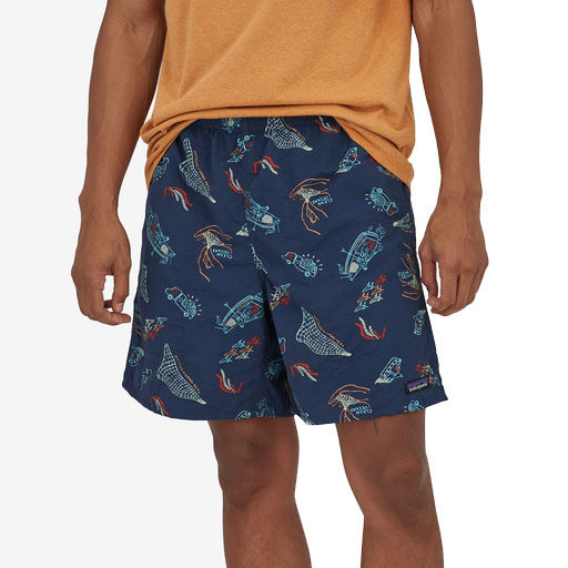 Patagonia巴塔Baggies 5 7户外宽松沙滩防晒透气速干短裤男58035,淘宝优惠券,粉丝福利购,淘宝优惠卷