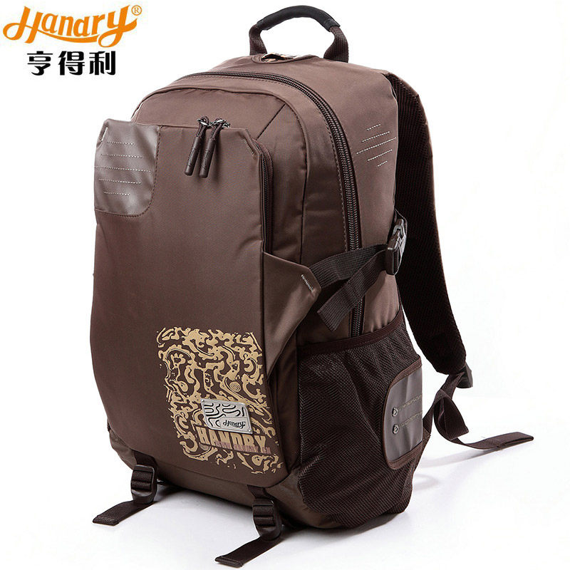 亨得利双肩包休闲旅行高中大学生书包复古中国风包包大容量背包,淘宝优惠券,粉丝福利购,淘宝优惠卷