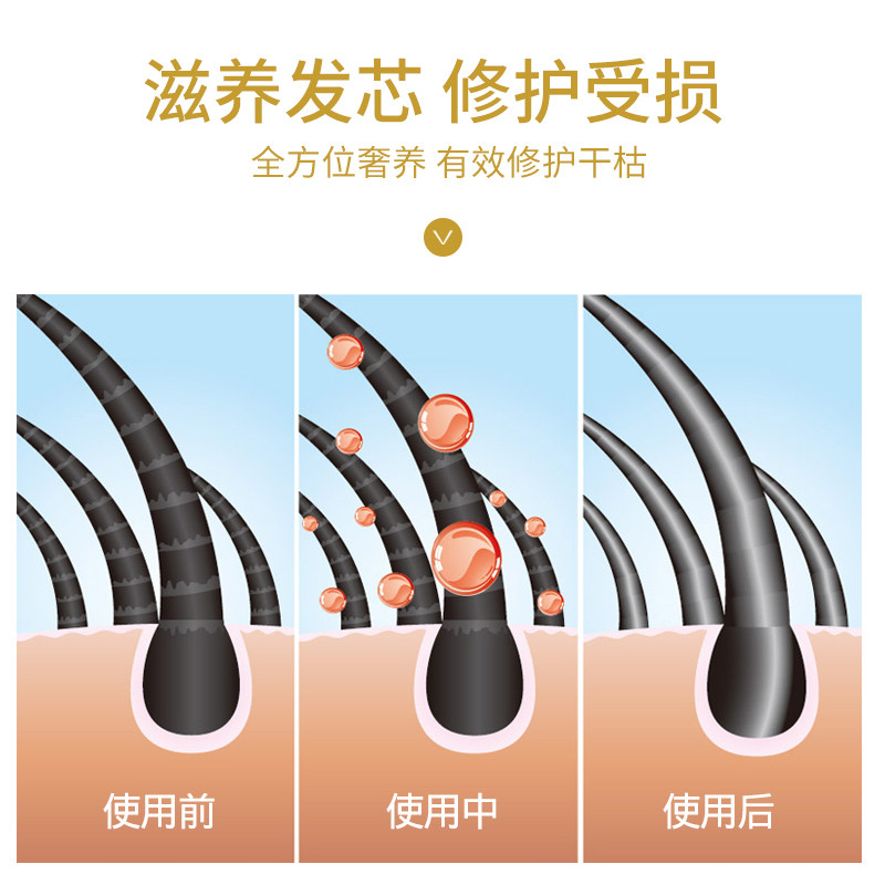 艾君摩洛哥滋养修复护理改善护发素 艾君发膜/倒膜/焗油膏