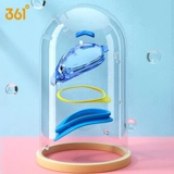 Детская водонепроницаемая плавательная шапочка без запотевания стекол подходит для мужчин и женщин, прозрачный комплект, очки, плавательный аксессуар, дайвинг