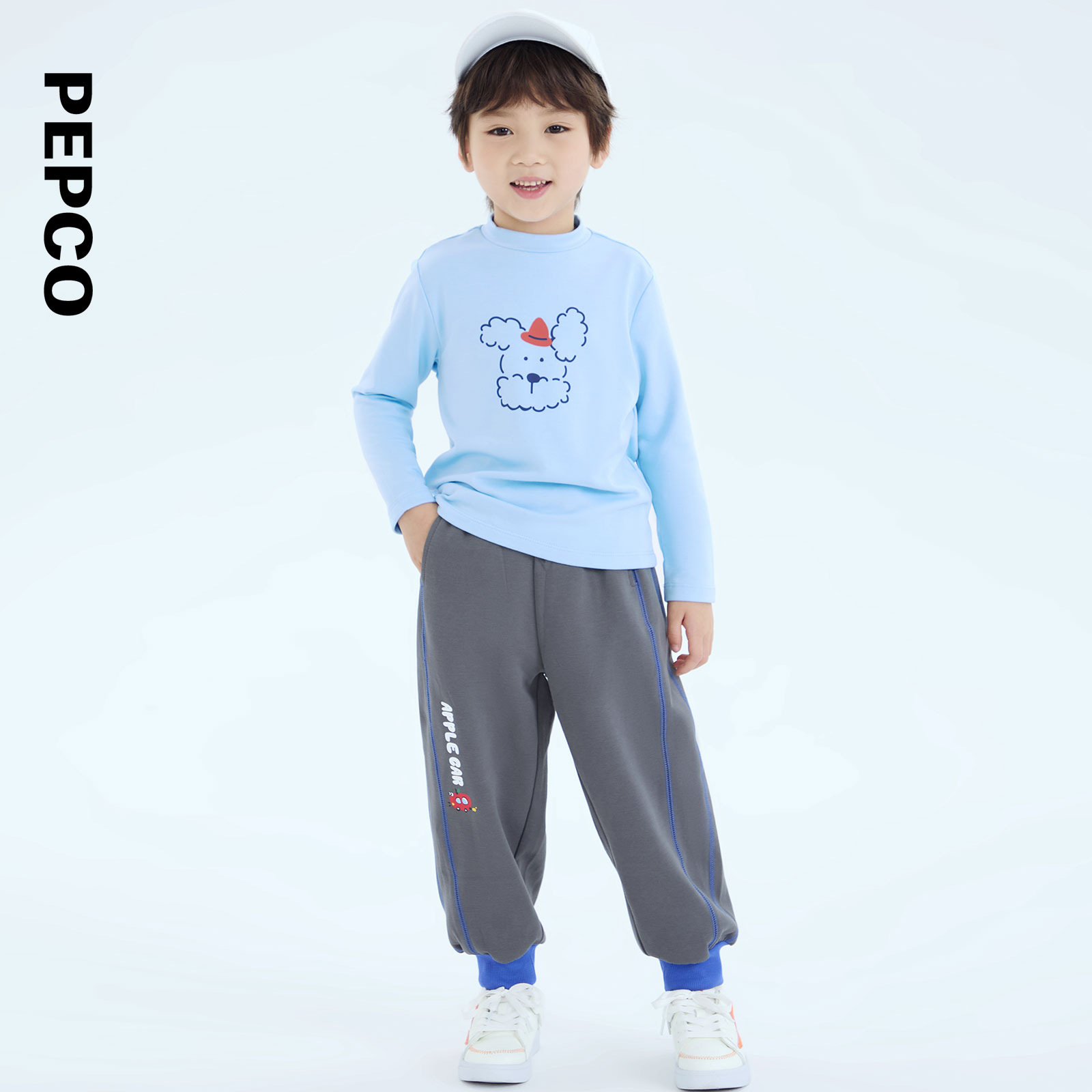 小猪班纳童装2025春秋新款儿童打底衫小童男童上衣宝宝T恤幼童潮 - 图1