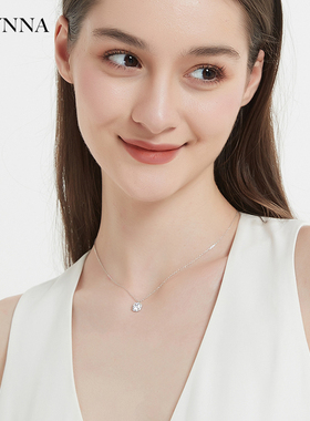 漫天星辰都是你一克拉纯银项链