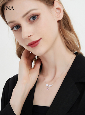 做你的守护天使纯银项链