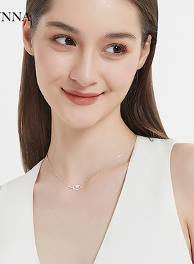 2024新款爆款星星纯银项链女生秋冬毛衣链轻奢小众高级感锁骨链女