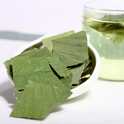中药材荷叶茶徽山湖干荷叶特级天然新鲜荷叶片方荷叶干500g泡茶喝 - 图1