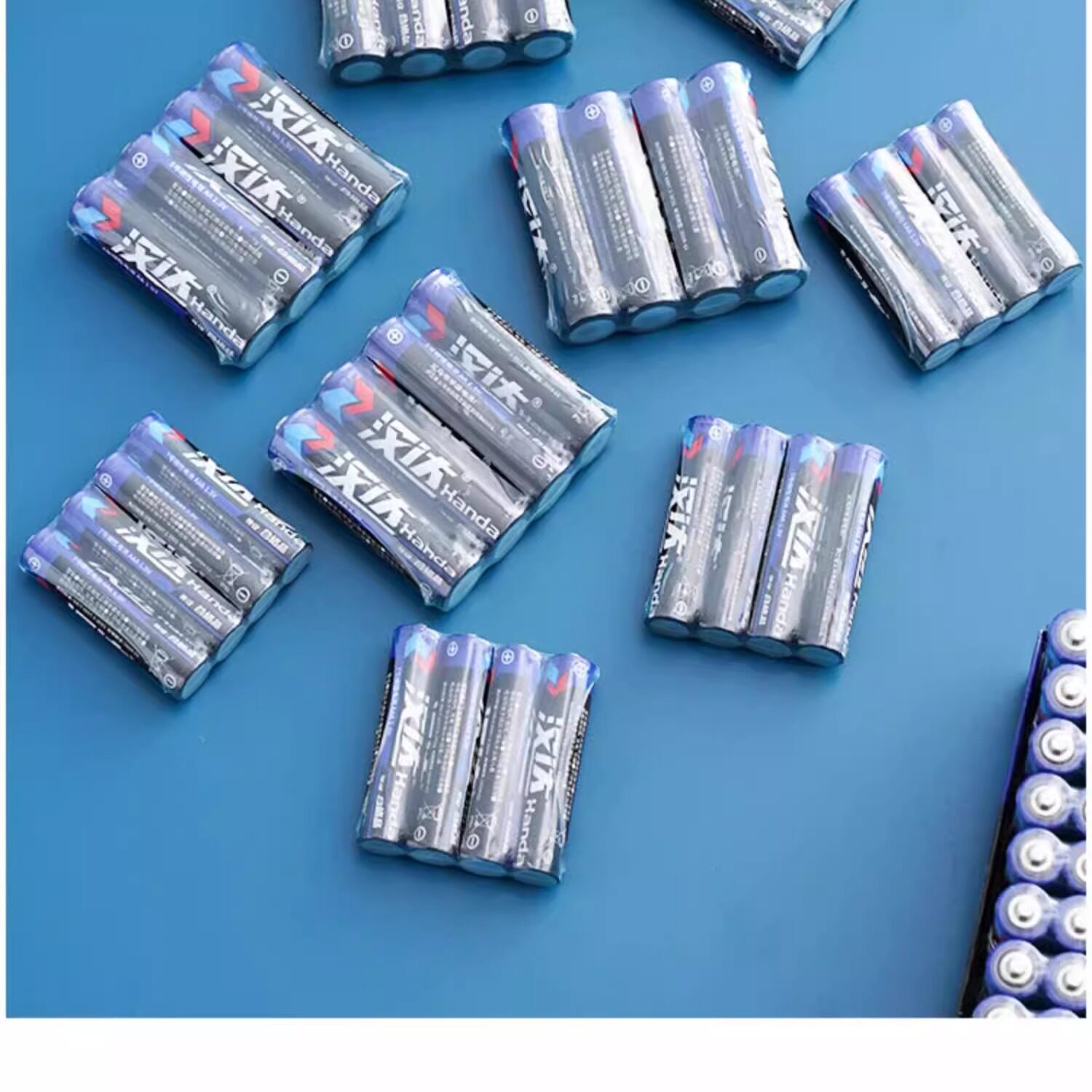 清仓大促汉达电池5号7号碳性电池电视空调遥控器闹钟耐用电池7