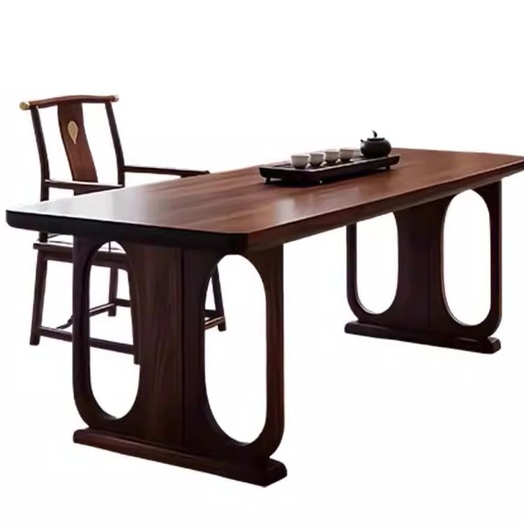 宋式美学黑胡桃木简约国风茶桌椅高端定制茶台民宿设计师同款家具,淘宝优惠券,粉丝福利购,淘宝优惠卷