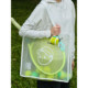 ຕາຫນ່າງ translucent breathable ຖົງກິລາ tote bag shoulder