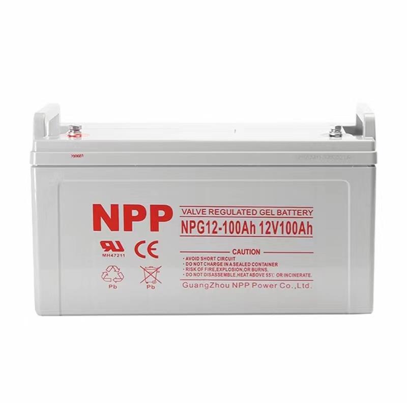 NPP耐普蓄电池12伏NPG12V65A24a38ah17a100ah200安太阳能胶体电瓶 - 图3