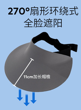 夏季户外女大帽檐防紫外线防晒帽