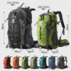 Five-pointed star water-splashing professional hiking and mountaineering backpack