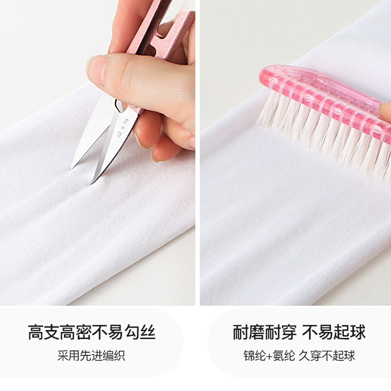 儿童舞蹈袜秋冬女童白色跳舞袜子 纤馆短袜/打底袜/丝袜/美腿袜