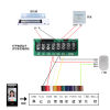 5-inch dynamic facial access control machine waterproof magnetic lock