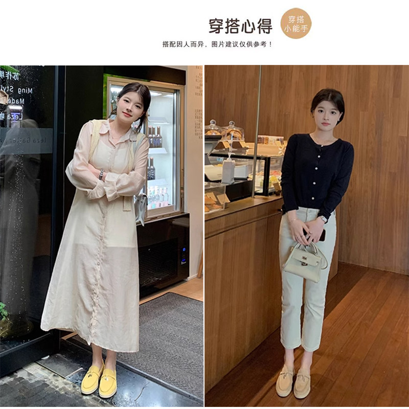 内增高真皮乐福鞋女豆豆鞋2025春秋新款小个子一脚蹬复古加绒单鞋,淘宝优惠券,粉丝福利购,淘宝优惠卷