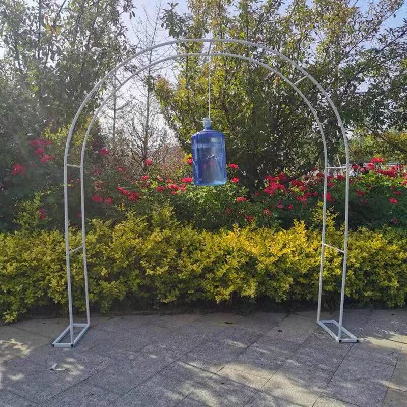 室内简约花架铁艺架子户外葡萄架绿植爬藤架花园拱门支架庭院拱形 蚂蚁园艺道具 淘优券