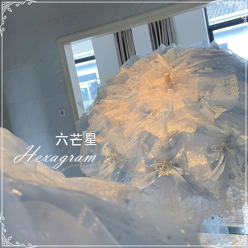 zj浮光万象六芒星原创lolita手作花嫁伞雪花仙蒂瑞拉蕾丝茶会lo伞,淘宝优惠券,粉丝福利购,淘宝优惠卷