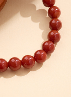 南红玛瑙蜜蜡随形手链串珠女轻奢高级感文玩佛珠手饰手串爆款批发